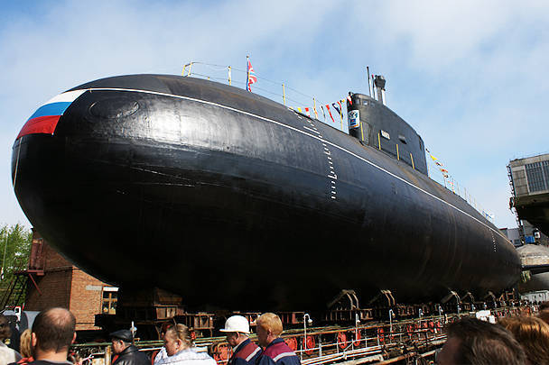 Modernização do submarino de Kaluga concluída