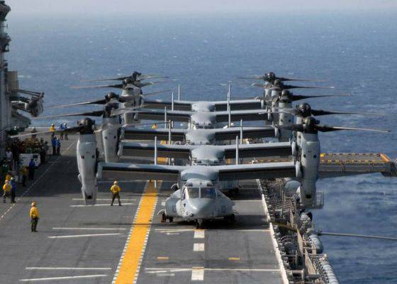 US Navy signed a long-term contract for the supply of Osprey submarines V-22