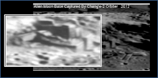 A strange photo of the surface of the moon from "Chang'e-2"