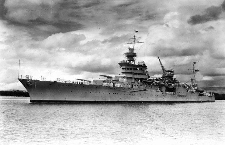 Американские крейсеры в годы Второй мировой