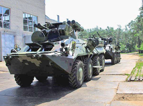 Ukraine sends to Thailand BTR-3 in anti-tank version