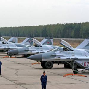 Russischer Militärflugplatz in Belarus