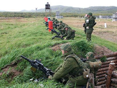 In the coastal forces of the Northern Fleet is collecting grenade