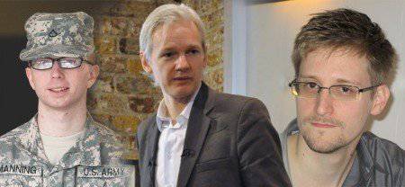 Snowden, Assange, Manning