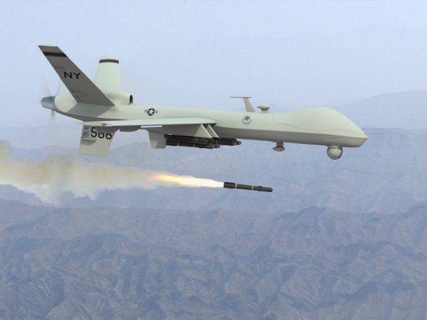 US drone destroyed 17 man in Pakistan