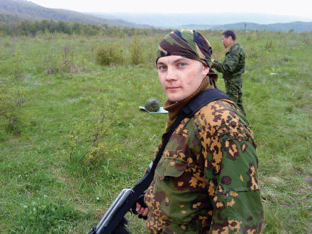 War and love scout Vorobiev