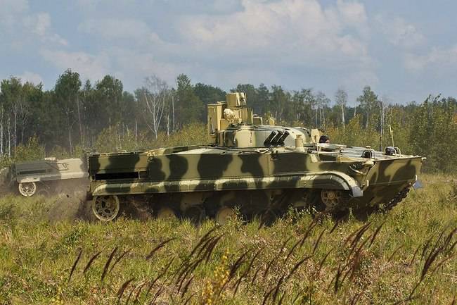 Tanksavar füzesi kompleksi "Chrysanthemum-S" testleri