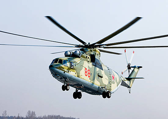 Until the end of summer, the Western Military District will receive Mi-28H and Mi-26 helicopters.