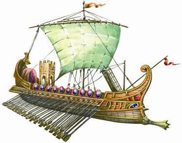 Римский флот. Конструкция и типы кораблей