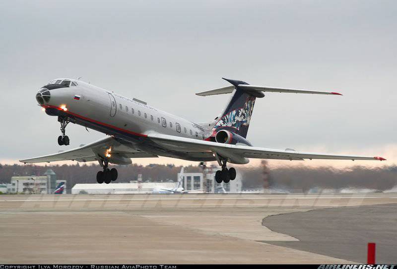 Новости Ближнемагистральный пассажирский самолёт Ту-134