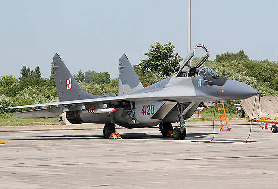 La Fuerza Aérea Polaca recibió el primer caza MiG-29A mejorado