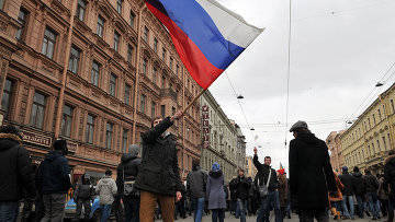 रूस एक कैरिकेचर ("द अमेरिकन कंजर्वेटिव", यूएसए) में कम हो गया
