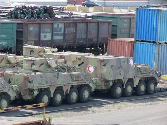 Irak se niega a aceptar transportes de personal blindados ucranianos defectuosos