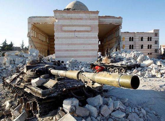 시리아에 대한 야당의 반대가 정부군에 대한 대항 탱크 시스템의 사용 확대