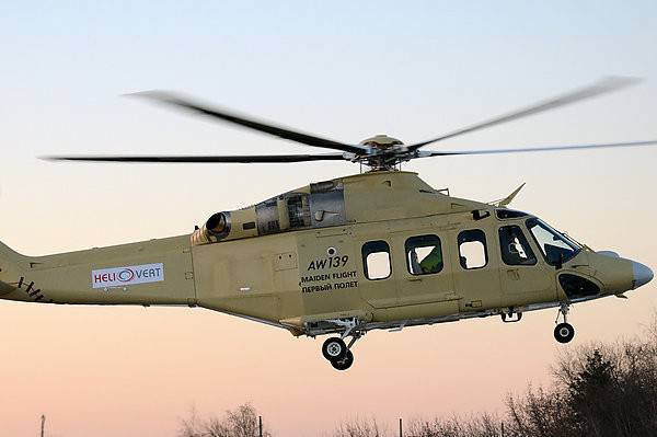 Italy and Russia will develop a new lightweight helicopter