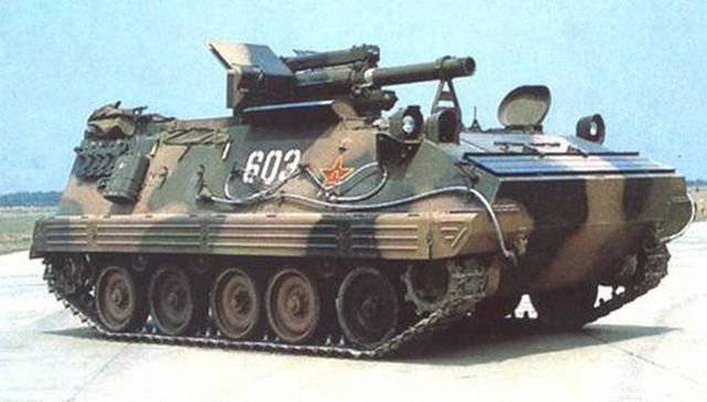 Obusier automoteur chinois 122-mm Type 70