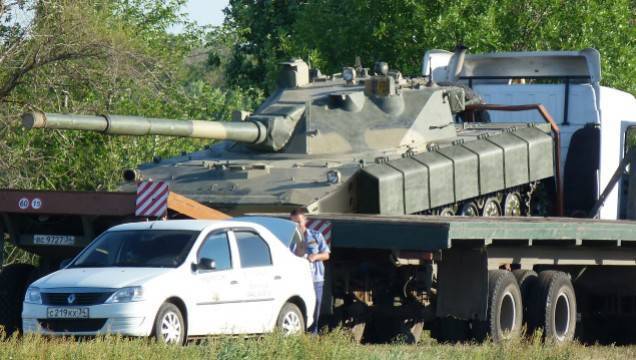 The tests of the modernized version of the light tank for the airborne "Sprut-SD" began