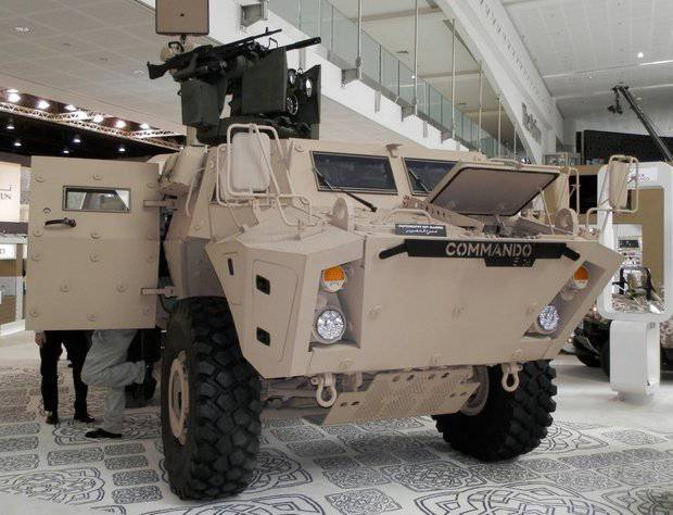 Textron will supply ground troops of Colombia 28 BTR COMMANDO