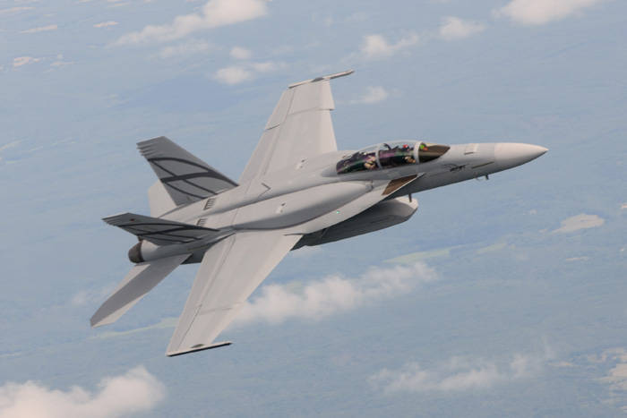 Advanced Super Hornet ha mostrato un aumento significativo delle caratteristiche stealth e del raggio di combattimento