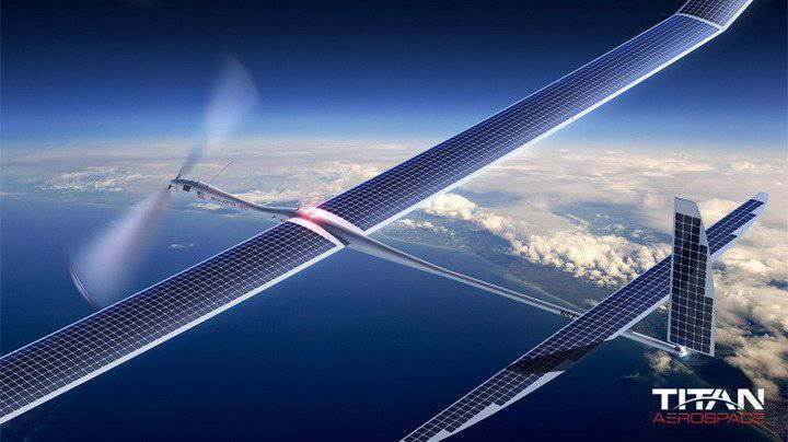 Solardrohne kann Satelliten ernsthaft drücken