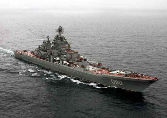 A detachment of ships of the Northern Fleet headed for the Arctic