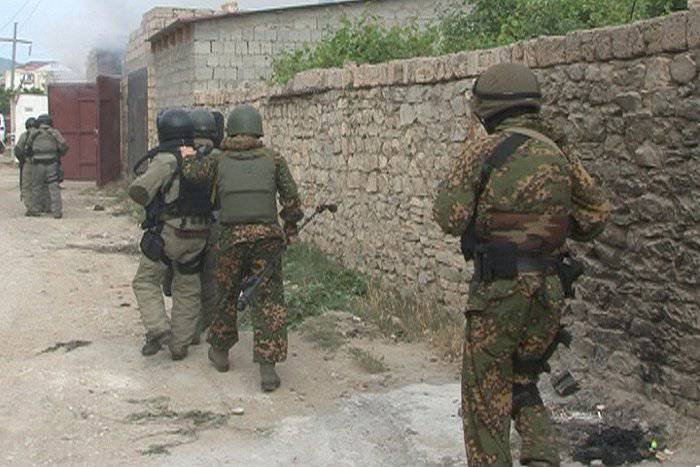 Militants killed along with the leader