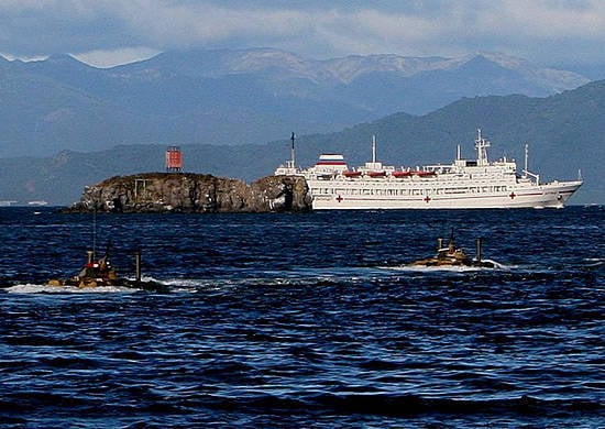 A unique hospital ship arrived in Kamchatka