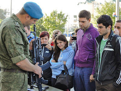 Kurse "Bastion" werden auf der Basis der Airborne Division im South Military District abgehalten