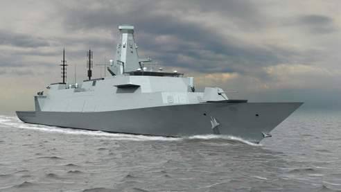 A BAE Systems selecionou os principais empreiteiros para a construção de uma nova fragata