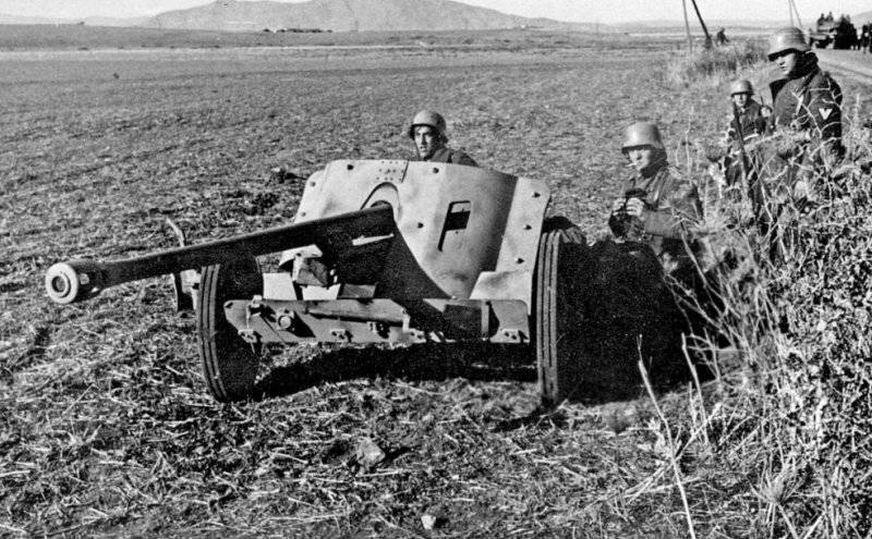 Artillerie anti-char allemande pendant la seconde guerre mondiale. Partie 1