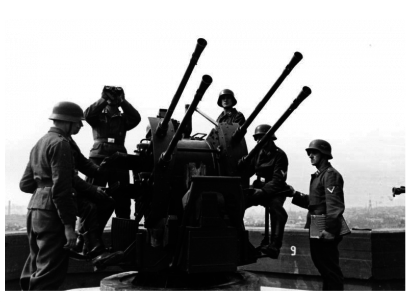 L'artillerie anti-aérienne de petit calibre allemande durant la Seconde Guerre mondiale