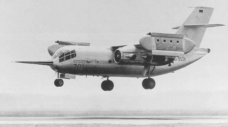 Avion de transport pilote GDP Dornier Do.31