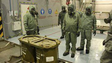 Disposal of Syrian chemical weapons