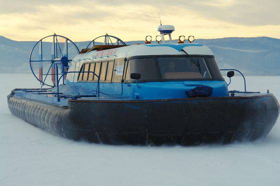 China has received an order for the supply of three all-terrain vehicles on the arctic airbag