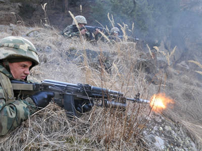 15 anniversaire de la formation du détachement des forces spéciales des troupes internes "Edelweiss"