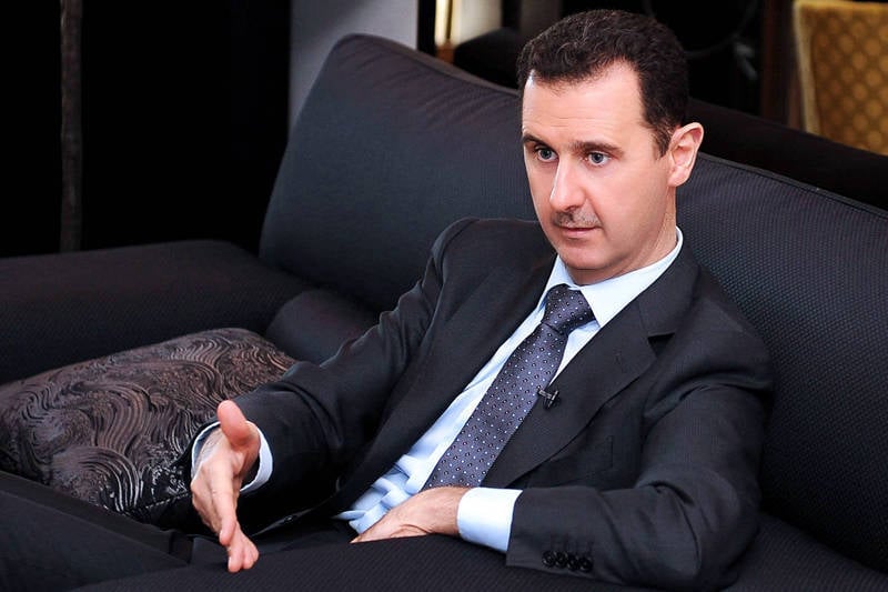 Bashar al-Assad 시리아 대통령과 베네수엘라 TV 채널 Telesur와의 인터뷰
