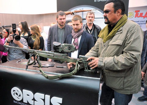 Stephen Seagal named Russian rifle