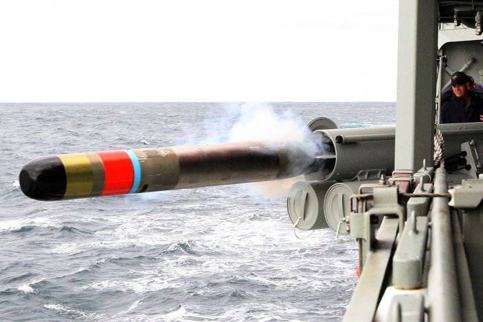 Marinha australiana completou o procedimento para adotar um torpedo leve MU-90