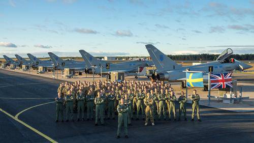 Air Force of five Western countries rehearsed control over the Arctic