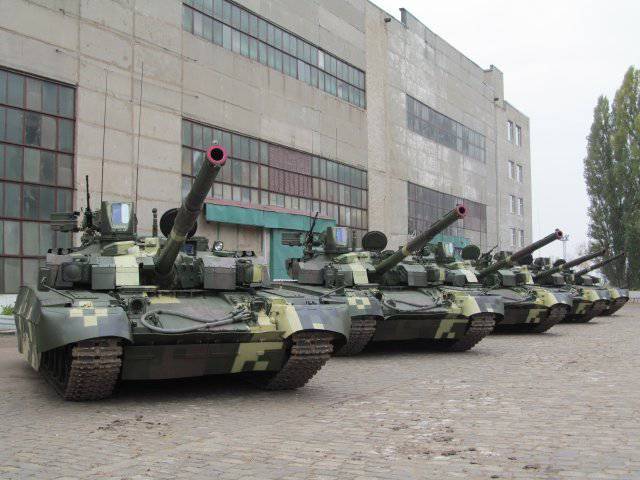 The first Oplot tanks for Thailand were shown in Kharkov