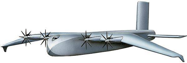 The project of super heavy aircraft ekranoplan Boeing Pelican ULTRA (USA)