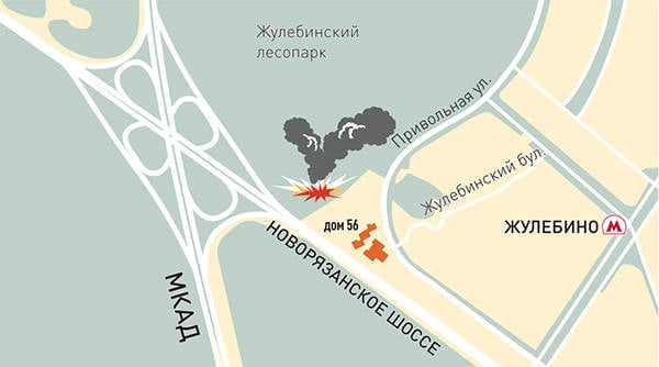 모스크바의 Ka-52 사고 : 첫 번째 정보