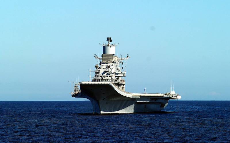 Aircraft carrier "Vikramaditya" - priority order