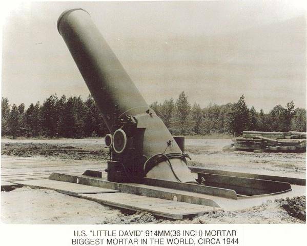Little David Mortar - le plus gros canon au monde