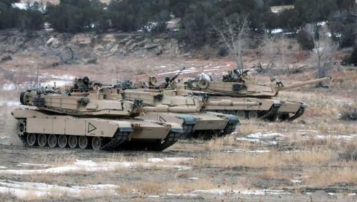 Los tanques Abrams estarán equipados con un motor diesel con potencia 1630.