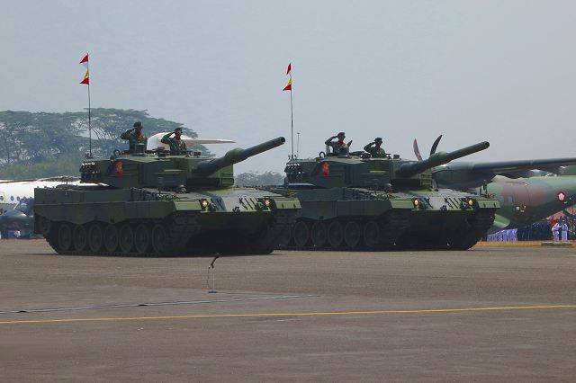 Rheinmetall은 103 탱크 Leopard-2А4 및 43 BMP Marder-1А3을 인도네시아에 제공 할 예정입니다.