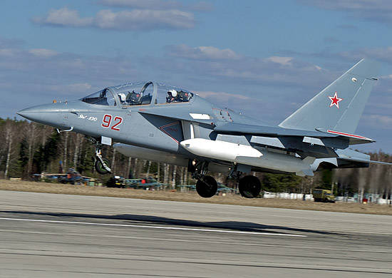 Three combat training aircraft Yak-130 will go to Borisoglebsky Aviation Training Base