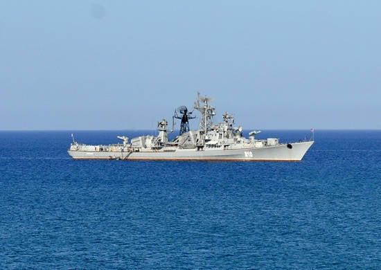 География деятельности кораблей Черноморского флота и Каспийской флотилии покрыла в уходящем году около 30% Мирового океана
