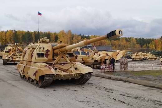 21st century Russian self-propelled gun "Coalition-SV" will be the best in the world