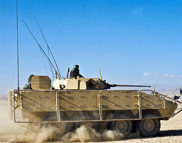 QinetiQ wird Q-Net-Textilpanzer zum Schutz vor RPGs der US-Armee von M-ATV liefern